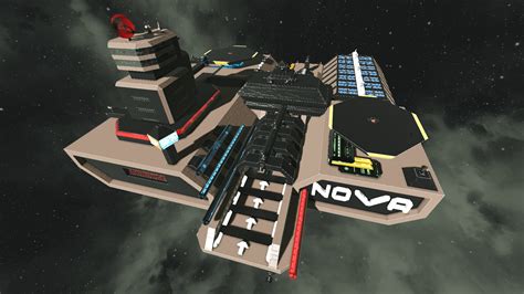 Space Station Nova : r/spaceengineers