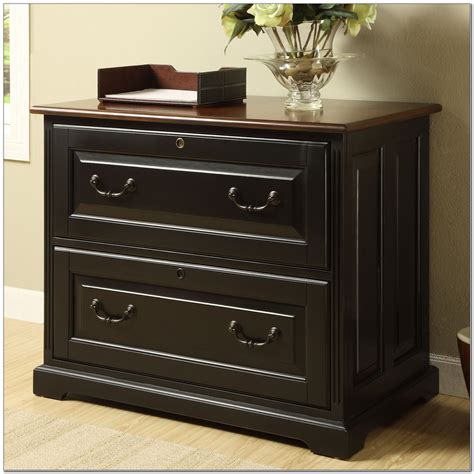 2 Drawer Lateral File Cabinet Black Wood - Cabinet : Home Design Ideas #95k82vLzKG