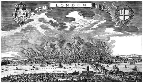 Great Fire Of London, 1666 Painting by Granger - Fine Art America