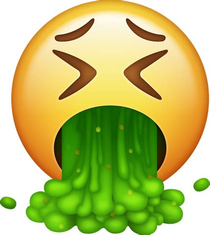 Puke Emoji [Free Download All Emojis] | Emoji Island