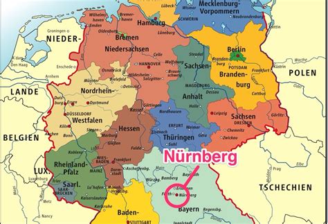 Nuremberg Harta | Harta