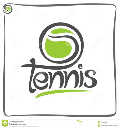 Abstract Background on the Tennis Stock Vector - Illustration of ...