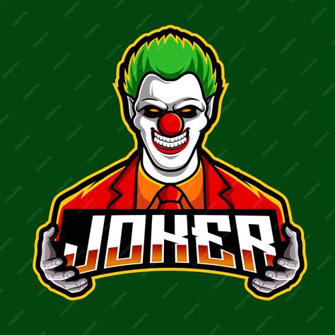 Premium Vector | Joker mascot for sports and esports logo vector illustration