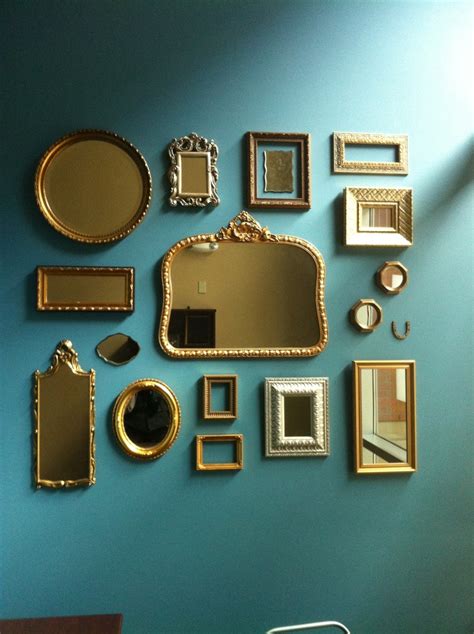 Great mirror collage@ Ingrid Thelning...another collection. | Vintage ...