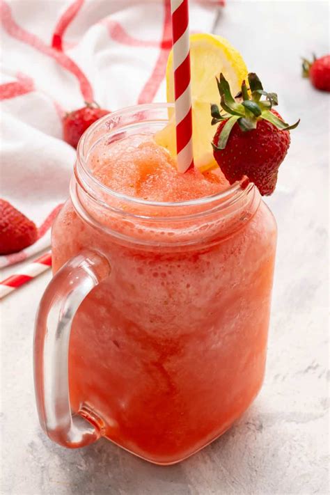 Frozen Strawberry Lemonade Recipe | The Recipe Critic