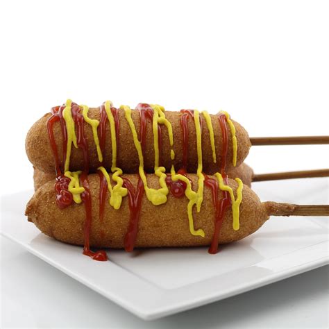 Corn Dogs Recipe | DudeFoods.com