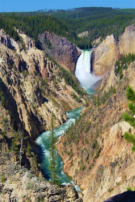 Artists Point, Yellowstone National Park : r/pics