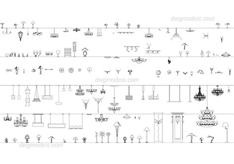 Free Autocad Dwg Blocks Lighting - sanew