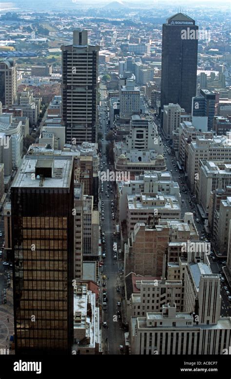 A view of johannesburg skyline Stock Photo - Alamy