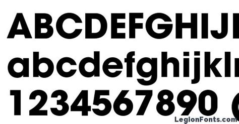 ITC Avant Garde Gothic LT Bold Font Download Free / LegionFonts