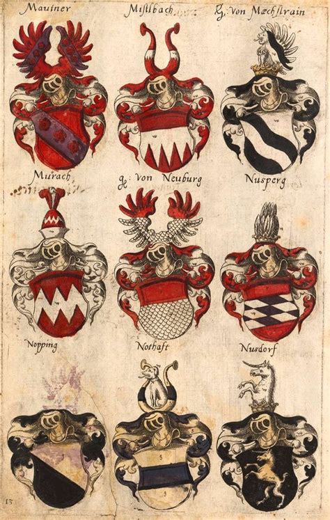 «Sammlung von Wappen aus verschiedenen, besonders deutschen Ländern», [S.l.]… | Wappen ...