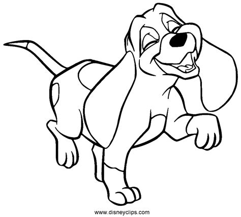 Fox and the Hound Coloring Pages Printable for Free Download