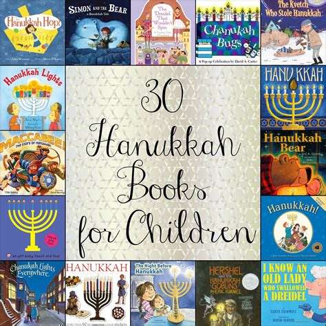 30 Hanukkah Books for Children