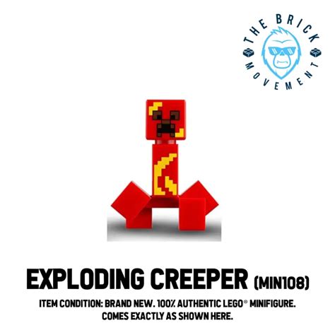 LEGO® MINECRAFT Exploding Creeper Minifigure | Lazada PH