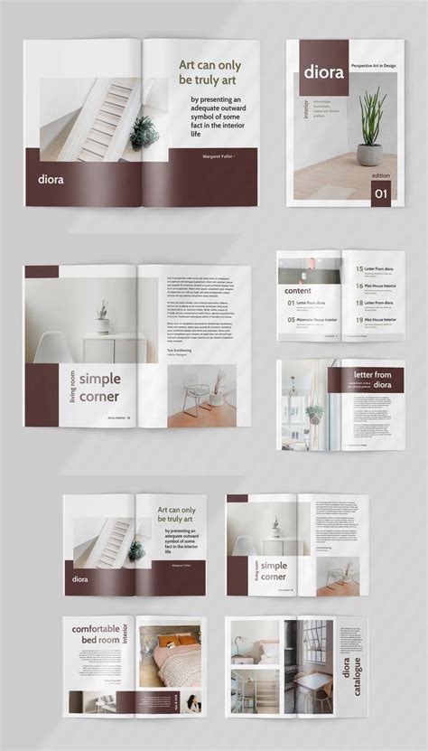 Furniture Magazine Template InDesign | Furniture magazine, Magazine ...