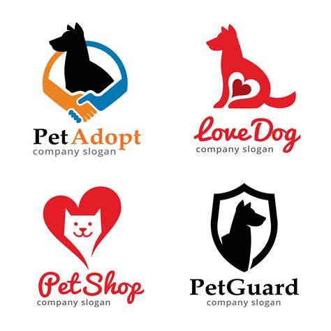 Pet Logo Template Design Vector 9099706 Vector Art at Vecteezy