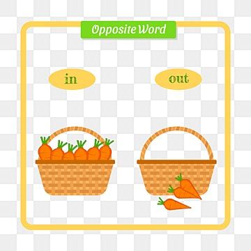 Opposite English Word PNG, Vector, PSD, and Clipart With Transparent Background for Free ...