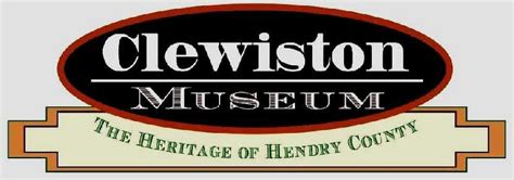 the logo for clewisto museum, the heritage of henry county is shown in black and white