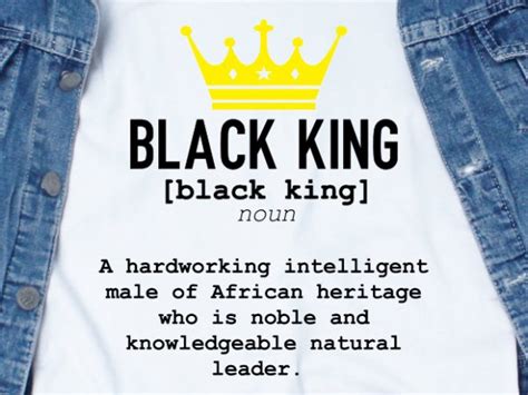 Black King SVG - Quotes - Motivation - Black t shirt design for ...