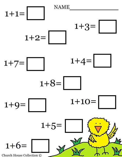 Easter Math Worksheets For Kids. Kindergarten Math Worksheets Addition ...