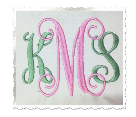 10 Free Machine Embroidery Fonts Images - Monogram Font Embroidery Designs Frames, Apple Cobbler ...