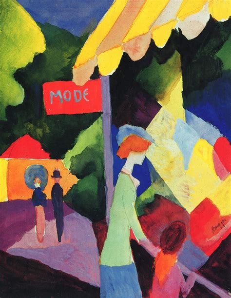 August Macke | Expressionist painter | Part. 1 | Tutt'Art@ | Pittura • Scultura • Poesia • Musica