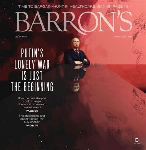 Cover Preview: Barron’s Magazine – March 14, 2022 | Boomers Daily