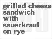Grilled Cheese Sandwich With Sauerkraut On Rye Recipe | CDKitchen.com