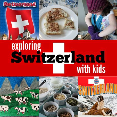 Exploring Switzerland with Kids | Food, Activities & Art | World thinking day, Girl scout ...