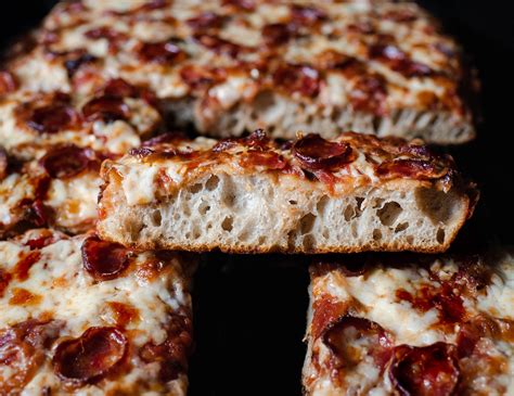 Sourdough Sicilian Pizza | Chic Eats