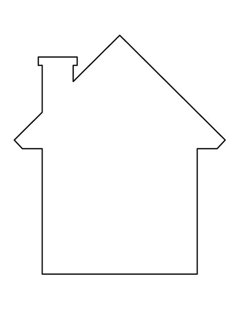 Printable House Template