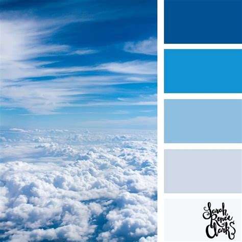 25 Color Palettes Inspired by Spectacular Skies & PANTONE Classic Blue ...