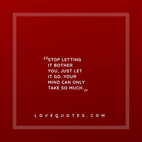 Just Let It Go - Love Quotes