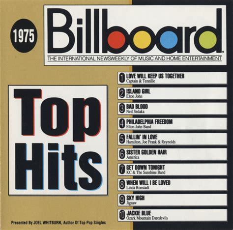 Billboard Top Hits - 1975 (1991, CD) - Discogs