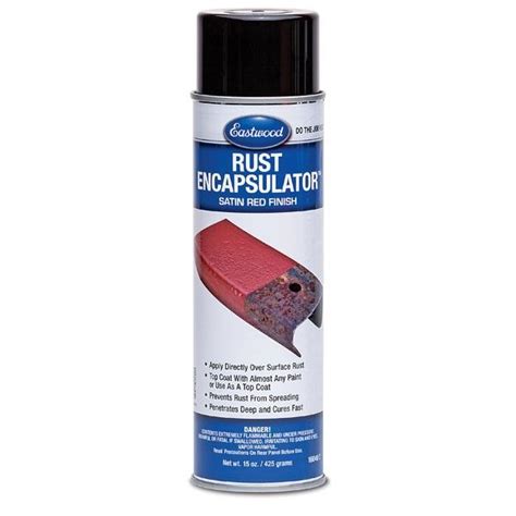 Eastwood Black Rust Encapsulator - Paint Over Rust | Rust, Simply spray, Rust paint