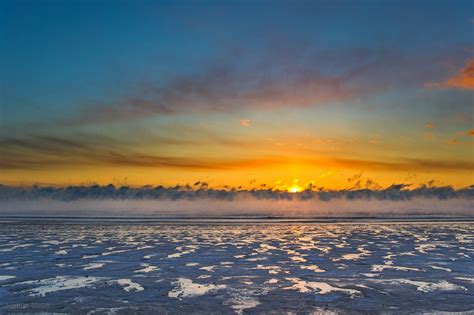 Frozen beach and sea smoke | Today's Image | EarthSky