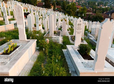 'Jusuf vezira Turbe' cemetery, Sarajevo, capital of Bosnia and ...