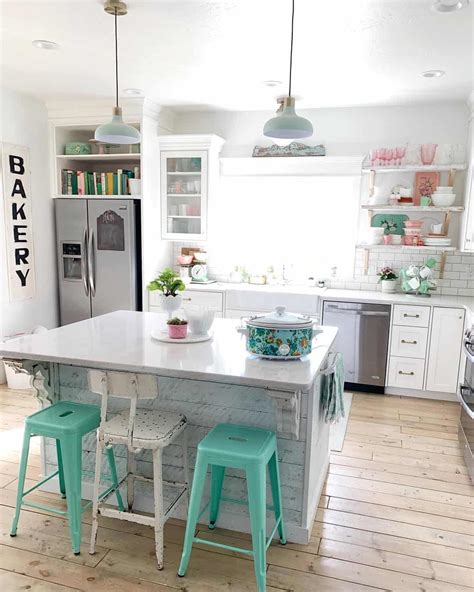 Adorable Kitchen Décor Includes Colorful Accessories - Soul & Lane