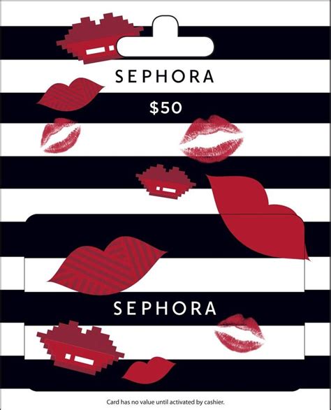 Sephora Gift Card | Sephora gift card, Sephora, Beauty gift card