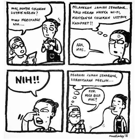 20 Komik Strip Lucu Kekinian Ini Bikin Ngakak Sampai Mules - Lucu.ME - Gambar Meme Berita Cerita ...