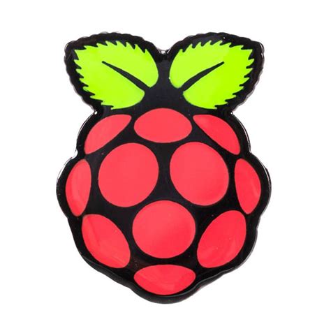 Raspberry Pi Logo Pin Badge