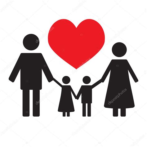 Happy family love Stock Vector Image by ©09910190 #126241962