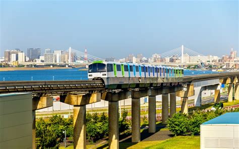 Riding the Tokyo Monorail with the Japan Rail Pass