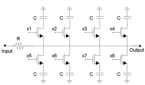 Switched-capacitor filter architecture. | Download Scientific Diagram