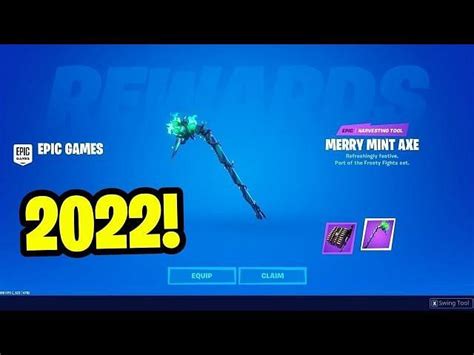 Can you still get the Minty Pickaxe in Fortnite as of 2022?