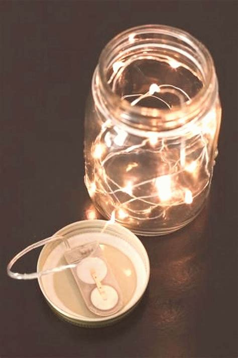 Create your mason jar fairy lights in 5 minutes DUKORA | Mason jar fairy lights, Fairy lights in ...