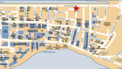 Pin by taharra Morris-reid on Hawaii trip 2019 | Waikiki beach map ...