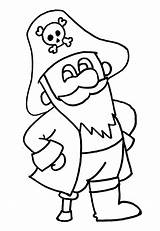 Pirate Hat Coloring Page sketch template