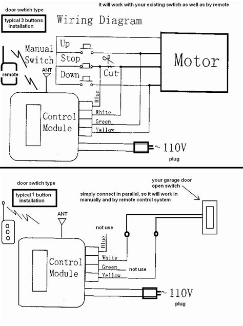 Garage Door Sensor Wiring Schematic