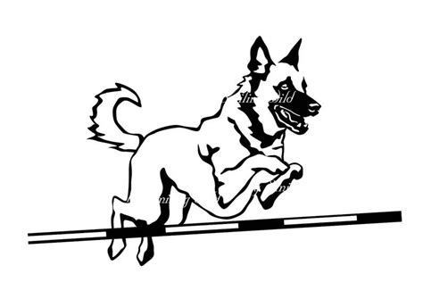 Dog Jumping Drawing | Free download on ClipArtMag